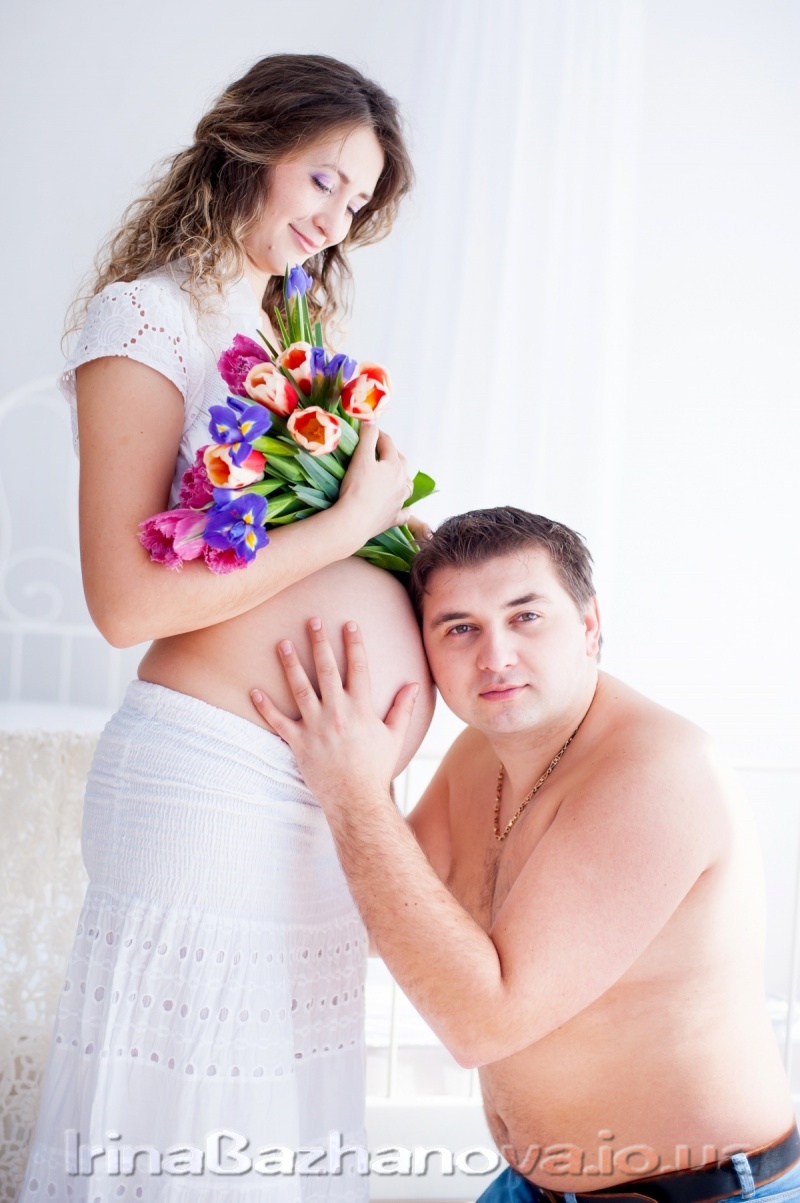 Фотосессия беременной женщины