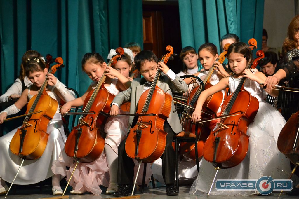 Парад виолончелистов в Орске