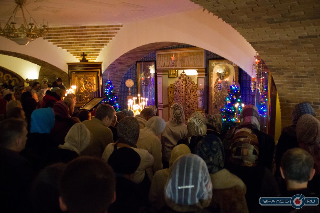 Рождественские богослужения в Орке и Новотроицке