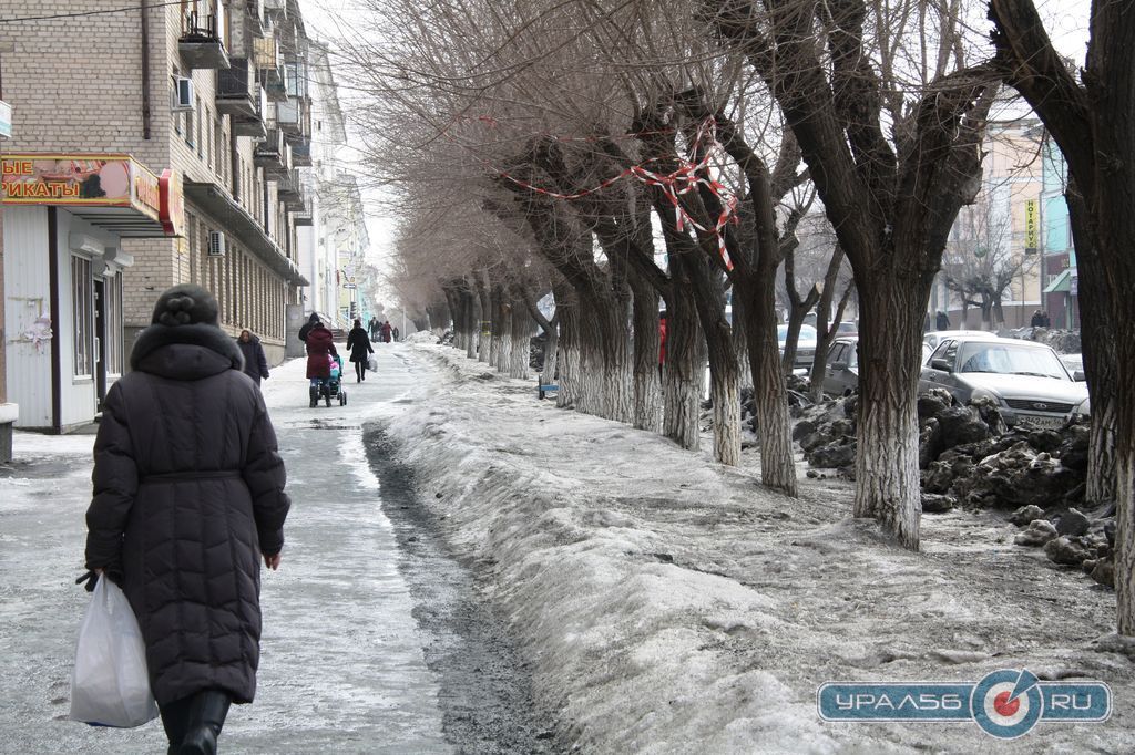 Жители Оренбурга выйдут на уборку снега 