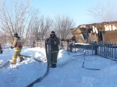 Дом, который сгорел в селе Ждамировка