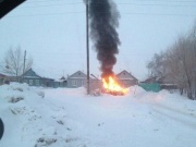 В Оренбурге мужчина поджег дом и автомобиль после ссоры с женой