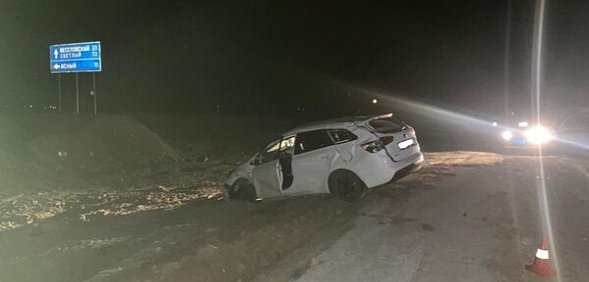 На месте ДТП. Источник: УМВД России по Оренбургской области