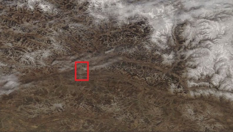 Фото оренбурга со спутника
