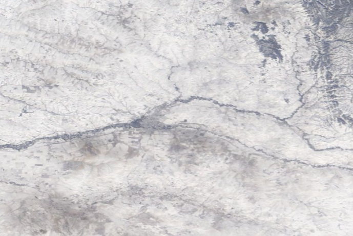 Фото оренбурга со спутника
