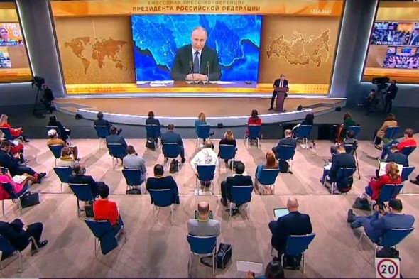 Во время пресс-конференции Владимира Путина так и не обсудили Оренбургскую область