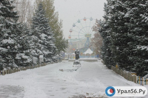 31 декабря в Оренбургской области ожидается похолодание, ветер и метель