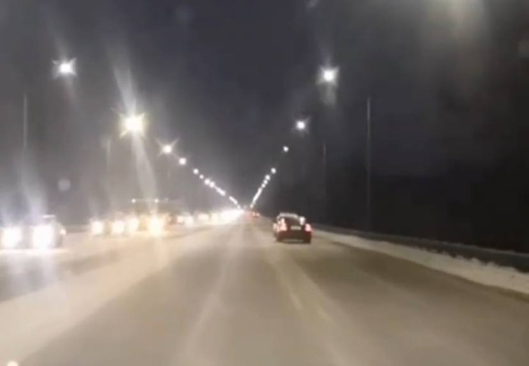 Да будет свет: В Оренбургском районе между Солнечным и Ивановкой включили фонари 