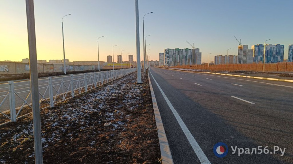 В областном центре завершается строительство новой 6 полосной дороги