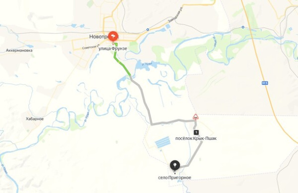 С 5 августа из-за риска подтопления в Новотроицке временно закрыли дорогу до села Пригородное