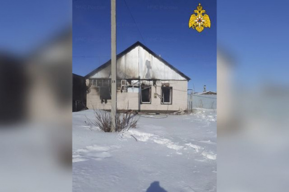 В Новоорске во время пожара в частном доме погиб мужчина