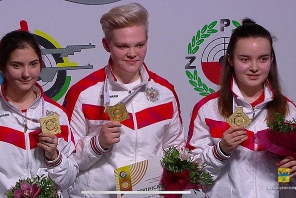Татьяна Харькова из Оренбурга завоевала золото и серебро на первенстве Европы по стрельбе