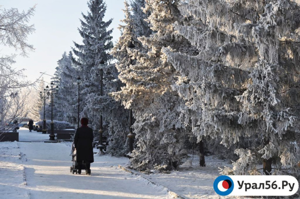 10 декабря в Оренбургской области ожидается мороз до -32°С