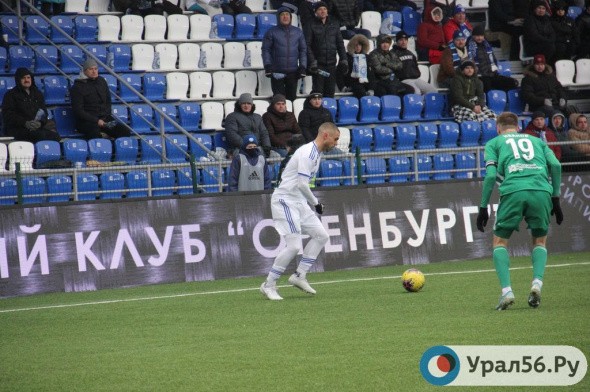 ФК «Оренбург» в домашнем матче проиграли ФК «Ахмат» (Грозный) – 1:2