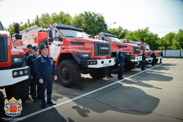 В Оренбургской области появилась новая противопожарная техника. Будут закуплены беспилотники