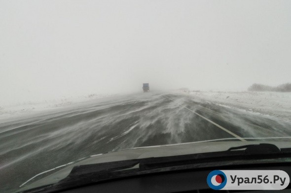 Из-за погодных условий в Оренбургской области закрыты некоторые трассы