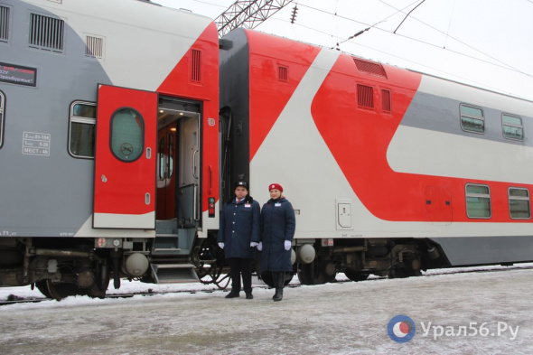В Орске провели презентацию двухэтажного поезда Москва – Орск №31/32. его запустят в декабре 2022 года