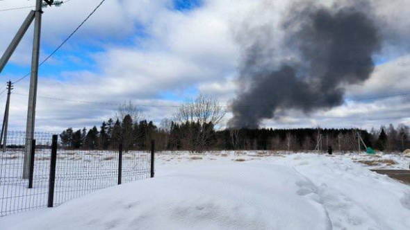 В Ивановской области упал военно-транспортный самолет Ил-76. Он базировался не в Оренбурге, а в Твери