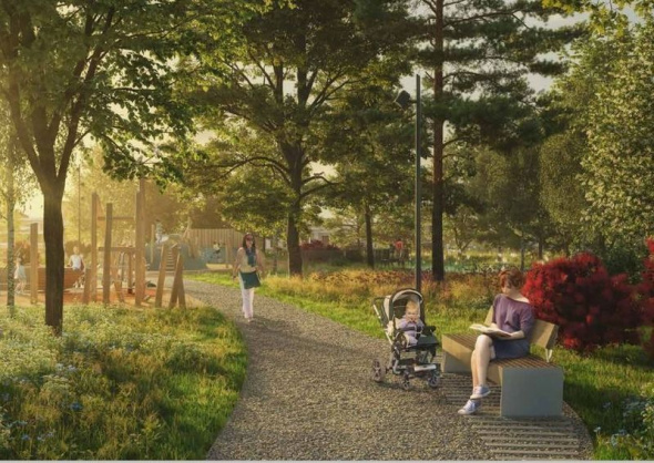  Как будут выглядеть парки и площади в Оренбургской области, которые отремонтируют в 2022 году: видеопроект