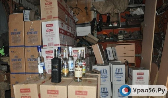 В Оренбургской области за 4 дня изъяли более 250 литров нелегального алкоголя