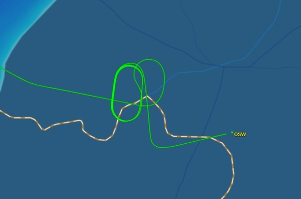Самолет Москва-Орск сделал 6 кругов перед посадкой. Предполагаемая причина — снегопад