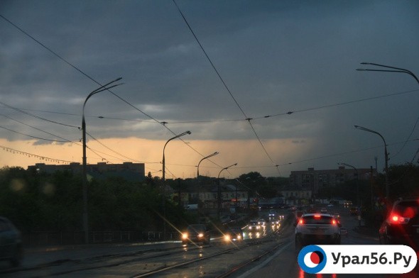 2 августа в Оренбургской области ожидается гроза и похолодание на 10°C  