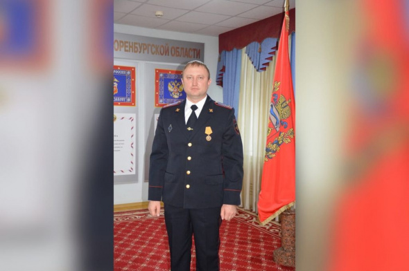 Полицейский из Новоорского района стал лучшим сотрудником ГИБДД МВД России
