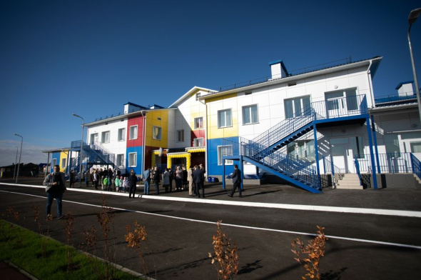 Новый детский сад на 180 мест открыли в пос. имени Ленина Оренбургского района