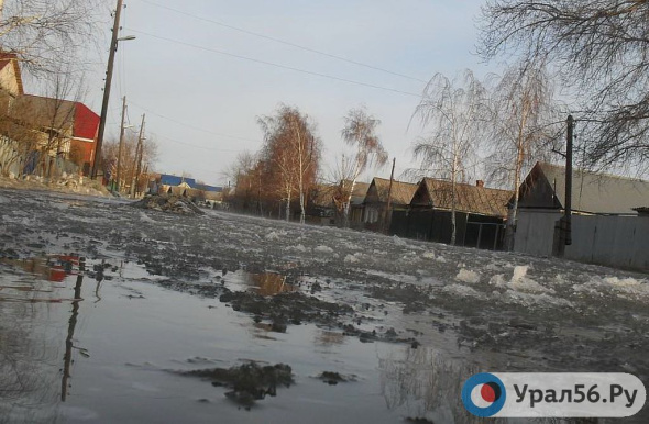 В зону подтопления в Оренбургской области во время паводка могут попасть 257 населенных пунктов, мосты и СНТ