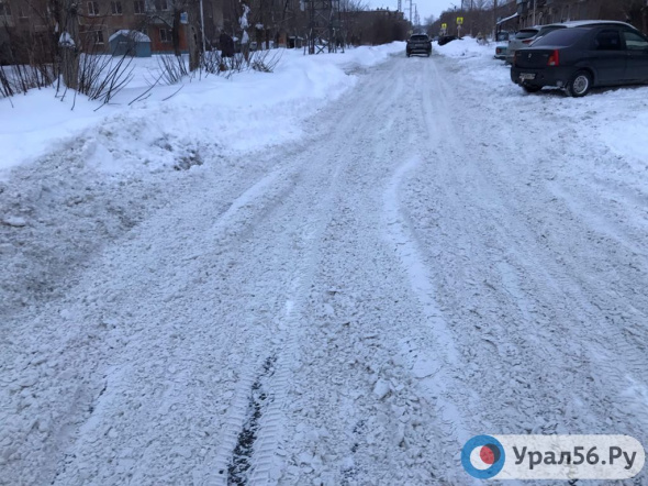 В Оренбургской области за нечищеные дороги оштрафовали главу сельсовета