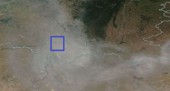До Оренбургской области дошел дым от пожаров в Сибири. Там горит более 1 млн га леса