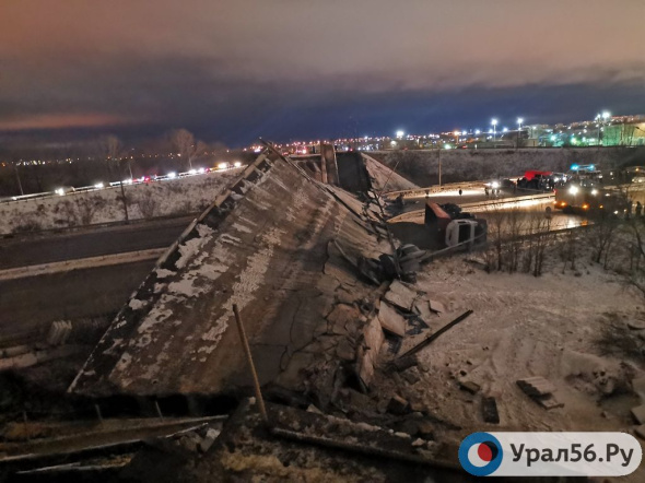 16 млн рублей взыскал суд с виновного в обрушении моста на улице Терешковой в Оренбурге